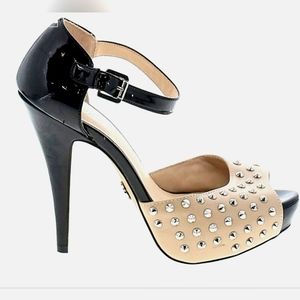 Rock & Republic Spiked Studded Pumps sz 8M